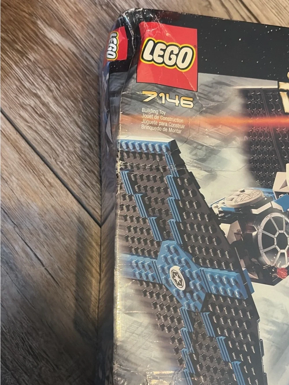 Lot of four sealed official, rare, retired Lego Star Wars sets see description